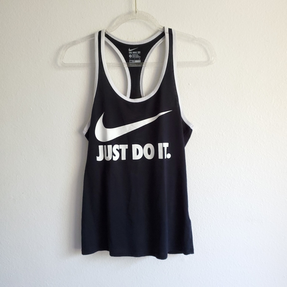Nike Dri Fit Tank Top with Just Do It size S
